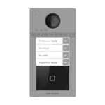 Hikvision DS-KV8413-WME1 4 Buton Metal İnterkom Villa Kapı Ünitesi - Guv.Int.K.0007