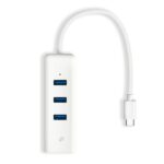Tp-Link UE330C 3-Port USB 3.0 Type-C to Gigabit Ethernet Adaptör - Net.Agu.Kab.0012