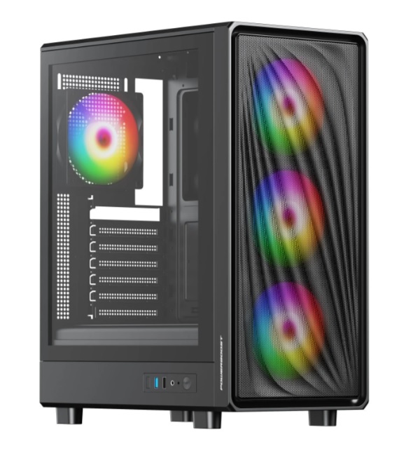 POWER BOOST JBST-PBA5065B-650W 650W 80+ Bronze Siyah Mid Tower ATX Kasa - 40245