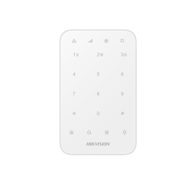 Hikvision DS-PK1-E-WE Kablosuz Hırsız Alarm Led Keypad- DS-PK1-E-WE Hikvision DS-PK1-E-WE Kablosuz Hırsız Alarm Led Keypad - DS-PK1-E-WE