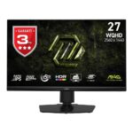 27" MSI MAG 272QPF E20 0.5ms 200Hz 2560x1440 IPS 2xHDMI DP Flat Pivot Gaming Mon - MAG 272QPF E20