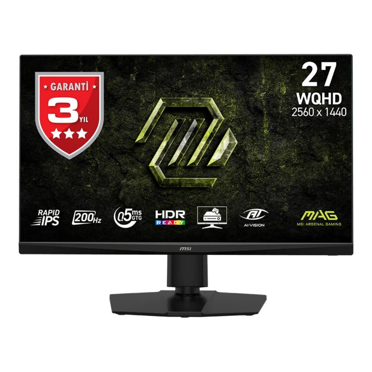 27" MSI MAG 272QPF E20 0.5ms 200Hz 2560x1440 IPS 2xHDMI DP Flat Pivot Gaming Mon - MAG 272QPF E20