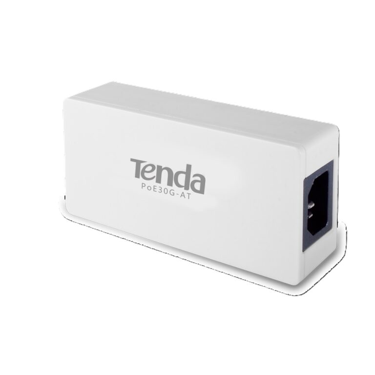 Tenda POE30G-AT 2Port Gigabit 802.3AF/AT Standart Plug Play Poe Enjektör/Adaptör - POE30G-AT