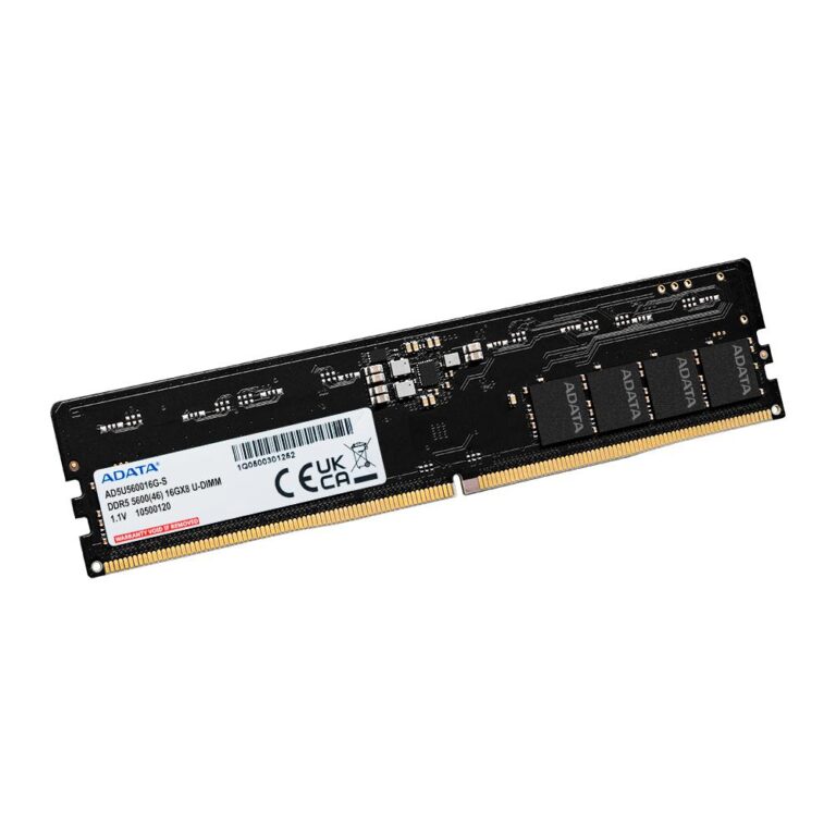 Adata 16GB 5600Mhz DDR5 CL46 Kutulu PC Bellek (AD5U560016G-S) - AD5U560016G-S