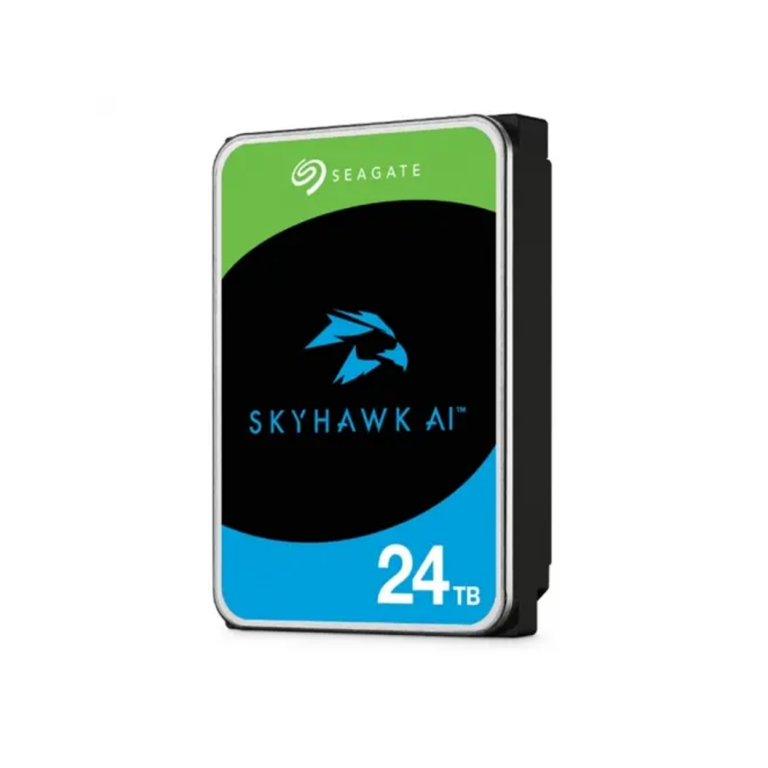SEAGATE SKYHAWK AI 24 TB 512MB 7200RPM SATA 7/24 Güvenlik HDD - ST24000VE002