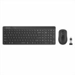 A4 Tech FG2300 Air2 Kablosuz QMINI FN-MM Klavye Mouse Set Siyah - FG2300