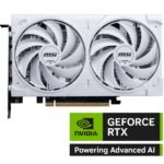 MSI 8GB GEFORCE RTX 5060 8G VENTUS 2X OC WHITE GDDR7 [128bit] PCIE 5.0 HDMI 3xDP - GEFORCE RTX 5060 8G