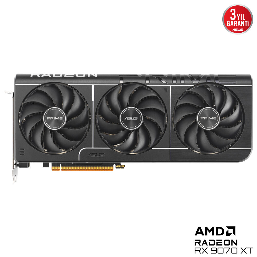 Asus 16GB PRIME-RX9070XT-O16G AMD GDDR6 256Bit 3xDP HDM- 90YV0L71-M0NA00 Asus 16GB PRIME-RX9070XT-O16G AMD GDDR6 256Bit 3xDP HDM - 90YV0L71-M0NA00