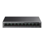 Tp-Link LS1210P 8-Port 10/100 Mbps+2 Port Gigabit Switch with 8-Port PoE+ (96W) - Netw.Swt.PoeSw.0005