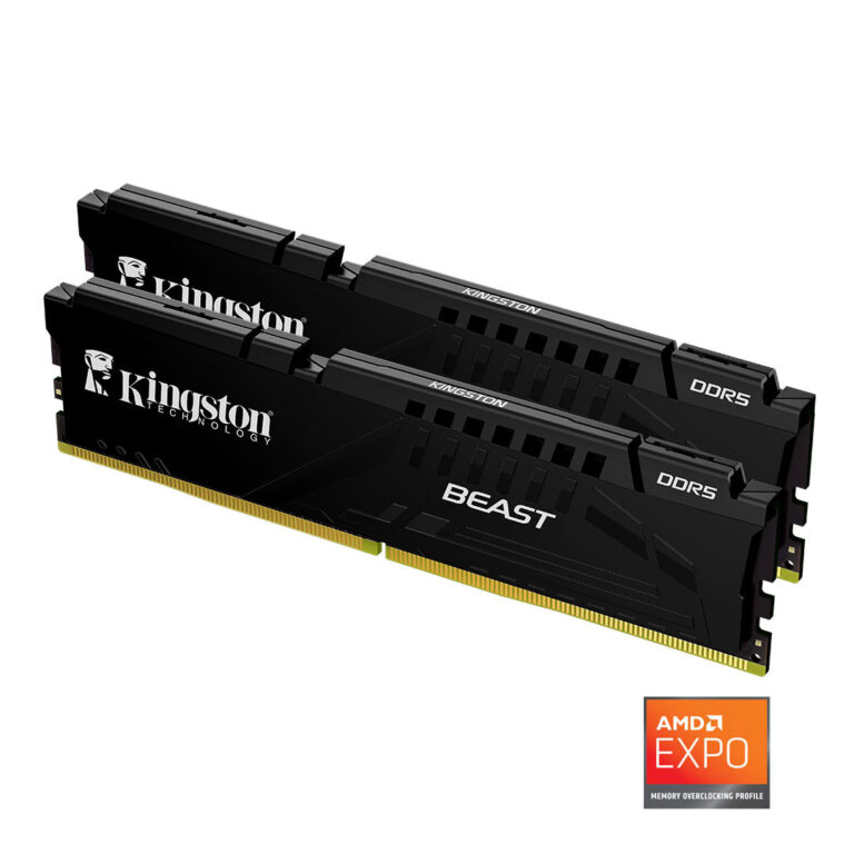 Kingston Beast 32GB (2x16GB) DDR5 5600MHz CL36 PC Bellek [KF556C36BBEK2/32] - KF556C36BBEK2/32