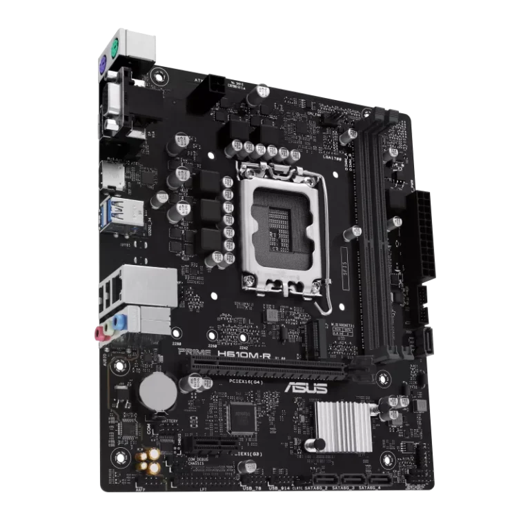 ASUS PRIME H610M-R-SI H610 LGA1700 DDR5 5600 DP HDMI VGA USB3.2 mATX-Beyaz Kutu - 90MB1GL0-M0ECY0
