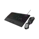RAMPAGE ECLIPSE Siyah Usb RGB Aydınlatmalı Q Gaming Oyuncu Klavye Mouse Set / ECLIPSE-KAR64717 - Görsel 4