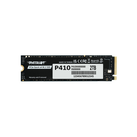 Patriot P410 2TB 5000/4500MB/s Gen4 NVMe M.2 SSD Disk (P410P2TBM28H) - P410P2TBM28H