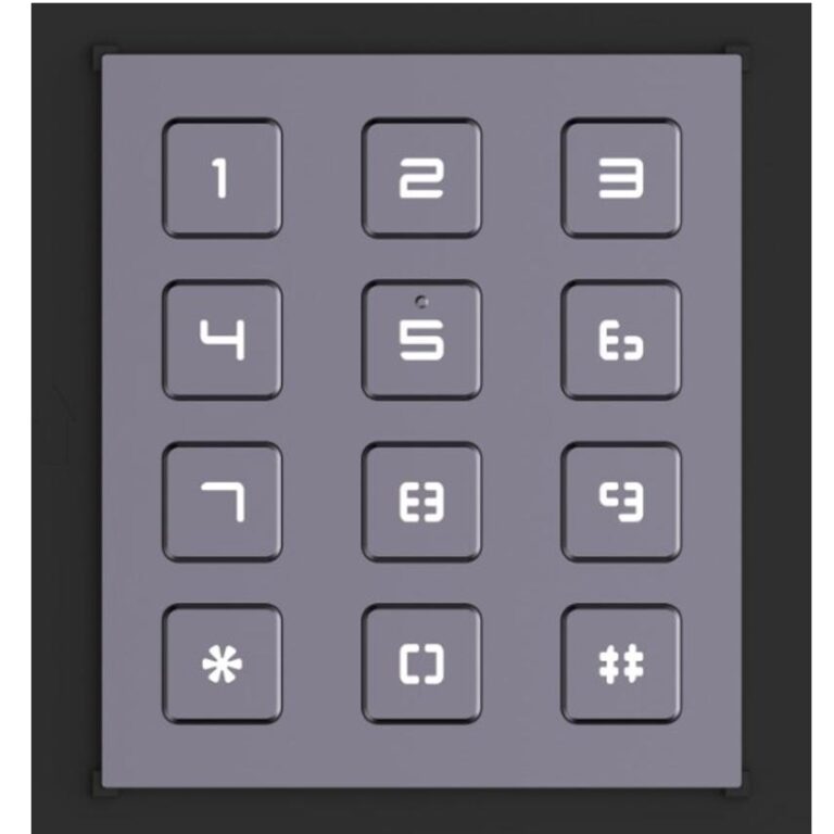 Hikvision DS-KD-KP Modüler Keypad Dış Ünite İntercom - DS-KD-KP