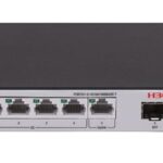 H3C Aolynk LS-1600V2-6P-GL 5- Port Gigabit Ethernet Switch 1*100M/1G SFP Port - Net.Swi.Yone.0015