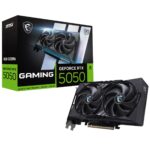 MSI 8GB GEFORCE RTX 5050 8G GAMING OC GDDR6 [128bit]  PCIE 5.0 1xHDMI 3xDP - GEFORCE RTX 5050 8G GAMI