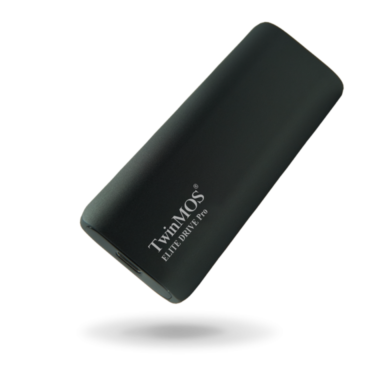 Twinmos 1TB 1100-1050Mb/s Taşınabilir External SSD USB 3.2/Type-C Dark Grey (PSS - PSSD1TBEDP