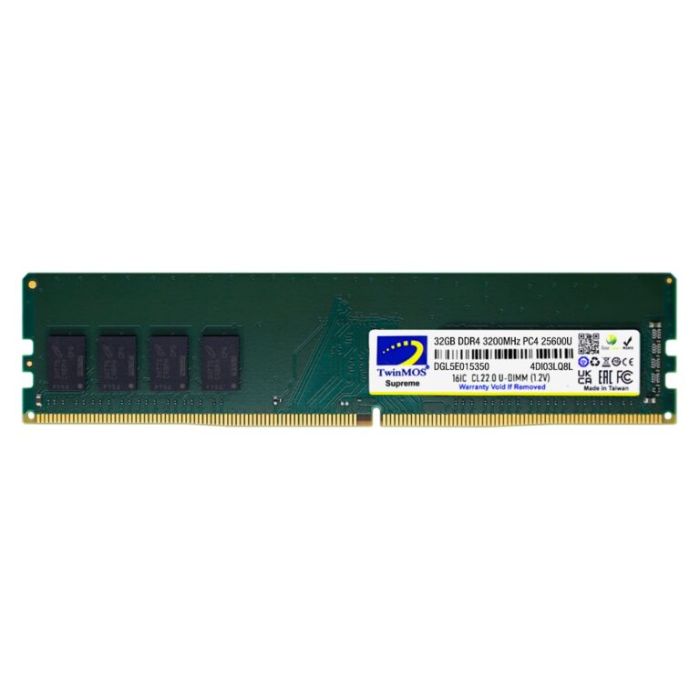 Twinmos 32GB 3200Mhz DDR4 Kutulu PC Bellek (MDD432GB3200DWO) - MDD432GB3200DWO