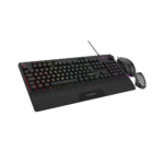 RAMPAGE ECLIPSE Siyah Usb RGB Aydınlatmalı Q Gaming Oyuncu Klavye Mouse Set / ECLIPSE-KAR64717 - Görsel 2