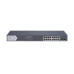 Hikvision DS-3E1518P-SI 16Port Gigabit + 2×Sfp Poe Yönetilebilir 225W Switch - DS-3E1518P-SI