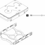 Lenovo Thinksystem 3.5 2TB 7.2K SATA6GB ST50/ST45 Seri NON-HOT SWAP 512N HDD - Kur.Aks.Dis.0018