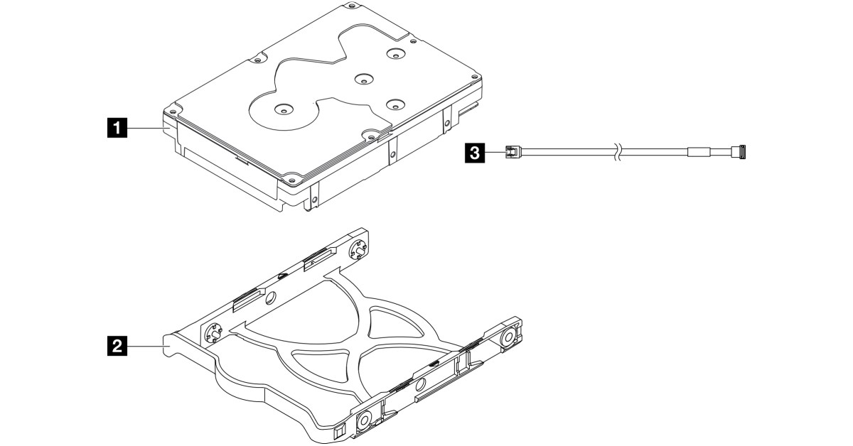 Lenovo Thinksystem 3.5 2TB 7.2K SATA6GB ST50/ST45 Seri NON-HOT SWAP 512N HDD- Kur.Aks.Dis.0018 Lenovo Thinksystem 3.5 2TB 7.2K SATA6GB ST50/ST45 Seri NON-HOT SWAP 512N HDD - Kur.Aks.Dis.0018