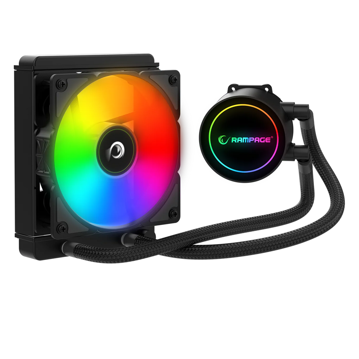RAMPAGE INFINITE C120 SİYAH ARGB Intel LGA1700/AMD AM5 Uyumlu 120mm Sıvı Soğutma- INFINITE C120 RAMPAGE INFINITE C120 SİYAH ARGB Intel LGA1700/AMD AM5 Uyumlu 120mm Sıvı Soğutma - INFINITE C120