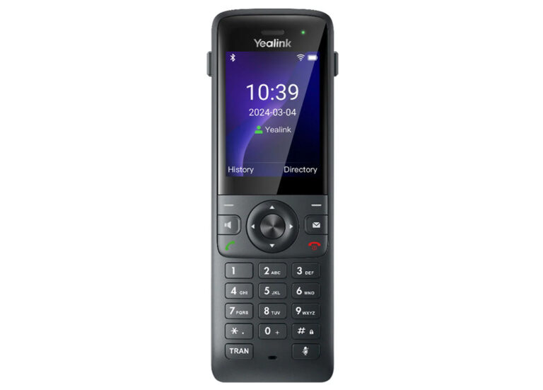 Yealink AX83H 2.4" Renkli Ek. HD Ses (2.4G/5G) Wi-Fi 6 IP Telefon - Kur.IpTelf.0003