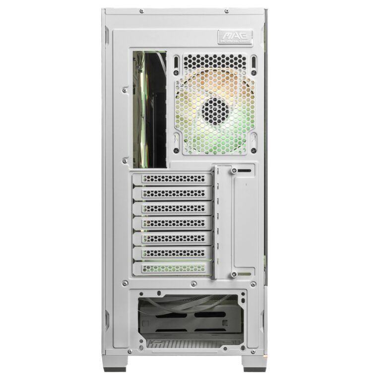 MSI MAG PANO 110R PZ WHITE 4x120mm Fan Temperli Cam PSU Yok ATX Panoramik - MAG PANO 110R PZ WHITE
