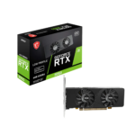6 GB MSI RTX 3050 LP E 6G OC GDDR6 96B DX12 PCIE 4.0 X8 (1XDP 2XHDMI) / RTX 3050 LP E 6G OC-KAR64516 - Görsel 2