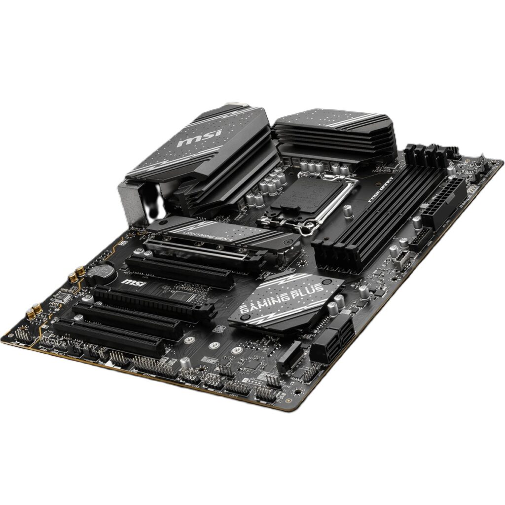MSI B760 GAMING PLUS WIFI DDR4 1700P 6800(OC) HDMI DP USB3.2 M.2 WIFI 6E ATX - B760 GAMING PLUS WIFI DD
