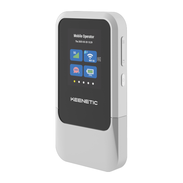 KEENETIC Roamer 5G Wi-Fi 6 Mobil Hotspot - KN-5210-01-EU
