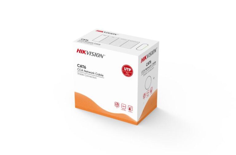Hikvision DS-1LN6UU/CCA(O-STD) Cat6 U/UTP CCA Kablo Gri 305Mt - DS-1LN6UU/CCA(O-STD)