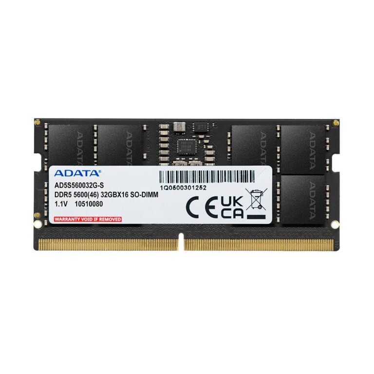 Adata 16GB 5600Mhz DDR5 CL46 Kutulu Notebook Bellek (AD5S560016G-S) - AD5S560016G-S