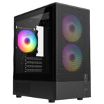 Frisby 550W 3x12cm RGB Fan mATX Gaming Kasa [FC-8975B] - FC-8975B