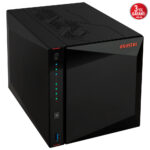 ASUSTOR AS5404T Intel N5105, 4 Yuvalı, 4GB DDR4(8GB Ram Desteği), M.2 x4, 2.5GbE / 90IX01R1-BW3S40-KAR64622 - Görsel 5
