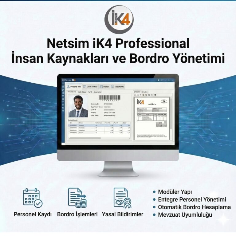 NETSİM İK4 Personel + Bordro 100 Personel - NETIK4