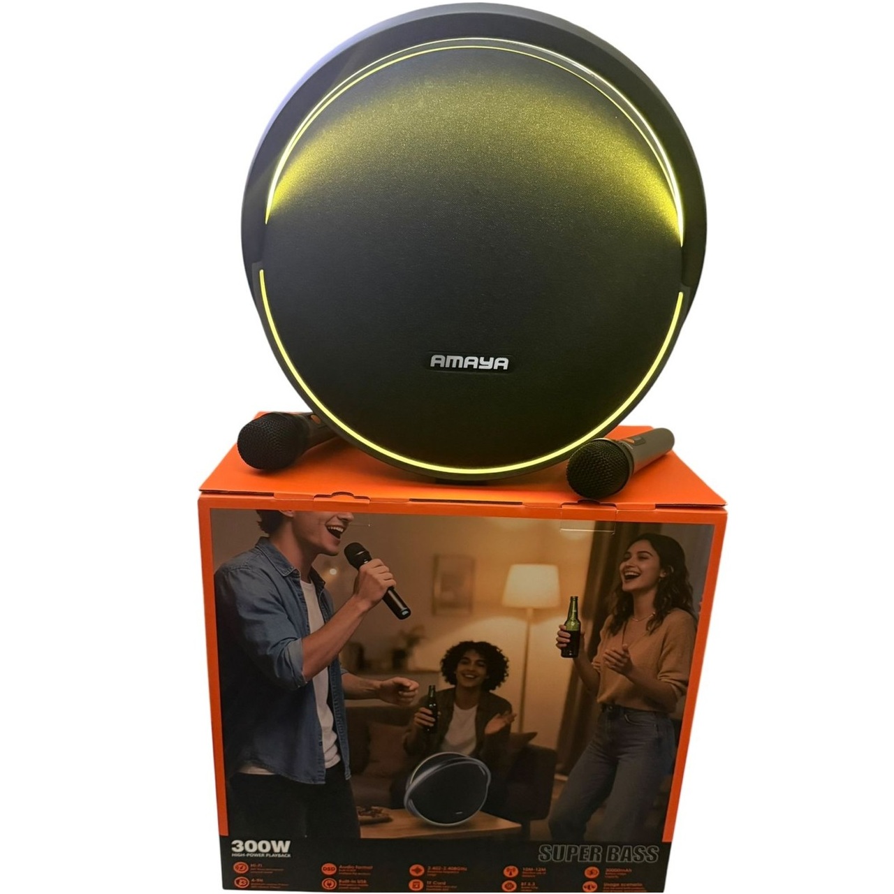 Amaya ASP-HK9 300W Bass Bluetooth Hoparlör- ASP-HK9 Amaya ASP-HK9 300W Bass Bluetooth Hoparlör - ASP-HK9