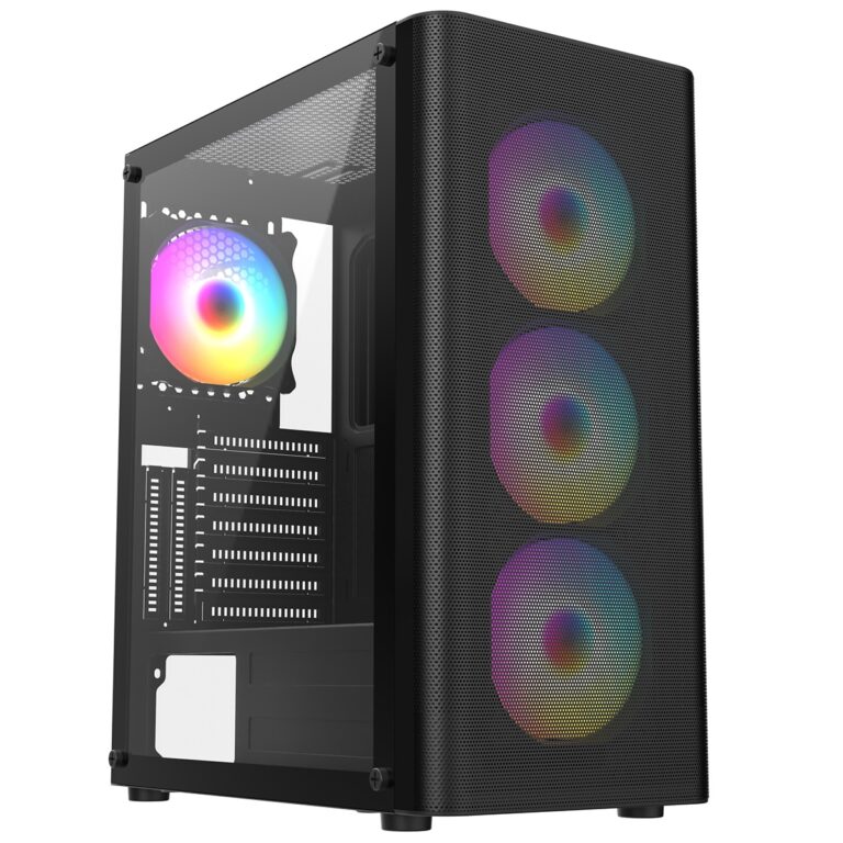 Frisby 550W 4x12cm RGB Fan Mesh ATX Gaming Kasa [FC-9385G] - FC-9385G
