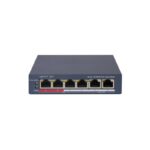 Hikvision DS-3E1106P-EI/M 4Port 10/100 Yönetilebilir PoE 45W Switch - DS-3E1106P-EI/M