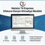 NETSİM T4 Express Efatura+Earşiv 1 Kullanıcı+1000 kontör - NETEXPRESS