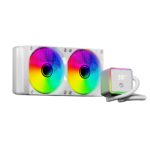 Frisby FCL-240W ARGB Fanlı 240mm (LGA1700/1200/AM4/AM5) Sıvı Soğutma  Beyaz - FCL-240W