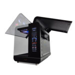 QUADRO QX100 EAGLE Gaming Kasa Pencereli Led Ekran Siyah 9xRGB FAN / QX100_Black-KAR64346 - Görsel 3