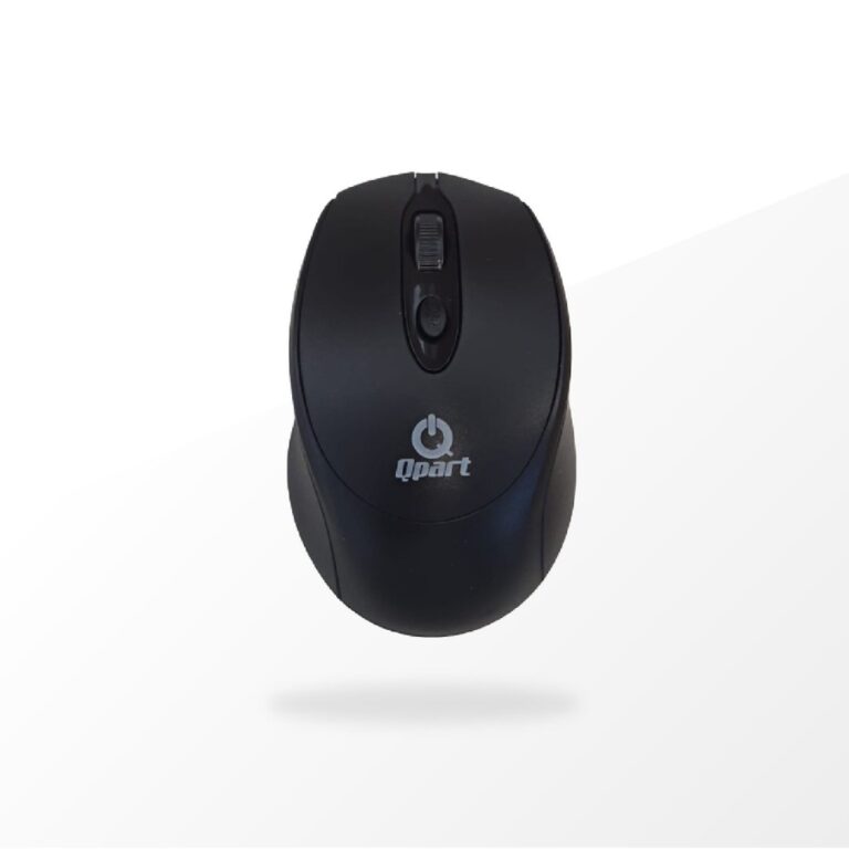 Qpart QM-03B 1600DPI Kablosuz Optik Siyah Mouse - QM-03B