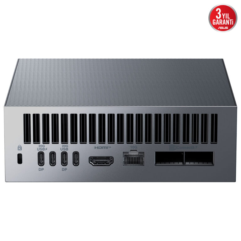 Asus Ascent GX10 GB10 CPU Blackwell 128GB DDR5 1TB SSD Nvidia DGX OS Yapay Zeka - 90MS0371-M00030