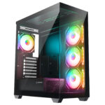 Rampage HYDRA V4 750W 80 Plus Bronze ARGB Fan ATX Mid-T Siyah Gaming Oyuncu Kasa - Bbi.Isl.Kas.Kas.0113