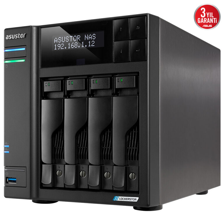 Asustor AS6704T NAS (N5105 İşlemci