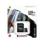 KINGSTON 128GB Canvas Select Plus Gen3 MicroSDXC UHS-I 150MB/S CL10 Card + Adapt / SDCS3/128GB-KAR63772 - Görsel 2