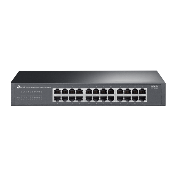 Tp-Link LS1024G 24-Port Gigabit Desktop/Rackmount Switch (Metal Kasa)- Netw.Swt.Poes.Sw.0002 Tp-Link LS1024G 24-Port Gigabit Desktop/Rackmount Switch (Metal Kasa) - Netw.Swt.Poes.Sw.0002