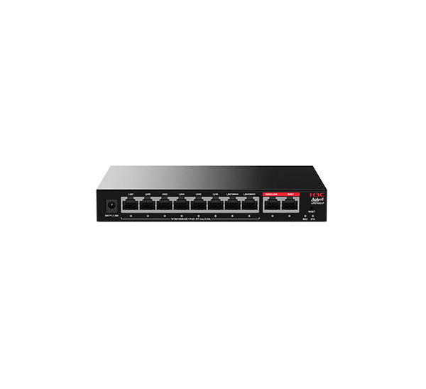 H3C UR210G-P 10-Port 100Mbps Yüksek Performanslı PoE VPN Router - Net.Acc.Rou.0073